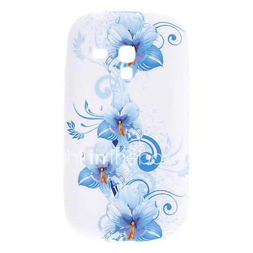 Flower Pattern Soft Case for Samsung Galaxy S3 Mini I8910