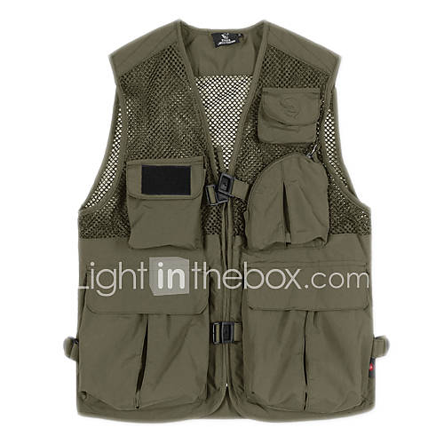 Langzuyoudang Mens Outdoor Versatile Vest For Photographing And Fishing