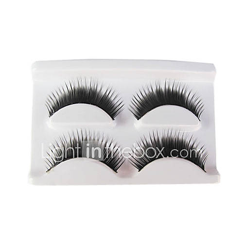 2 Pairs Black False Eyelashes 2 915