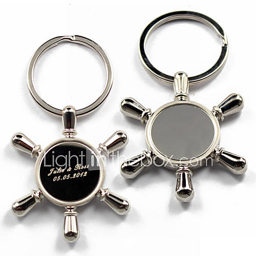 Personalized Keyring   Rudder (Set of 4)