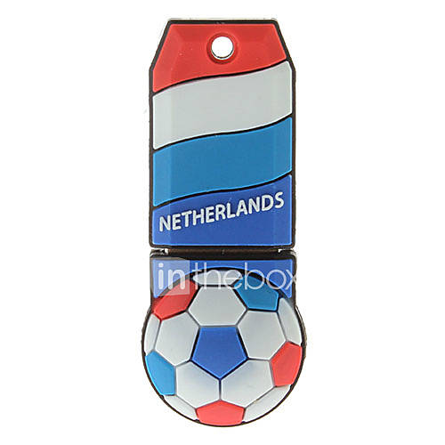 Netherland Ball Shaped Plastic USB Stick 32G