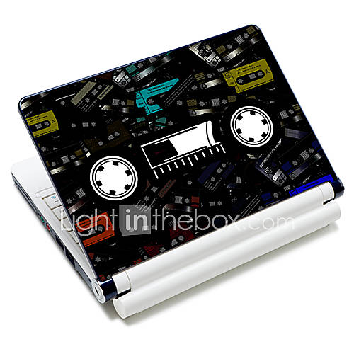 Retro Audiotape Pattern Laptop Notebook Cover Protective Skin Sticker For 10/15 Laptop 18338