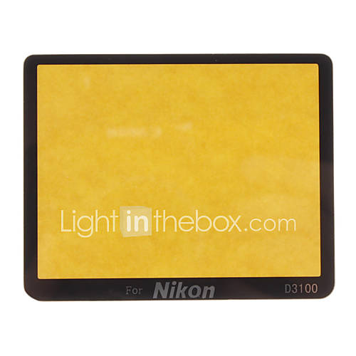 Camera LCD Glass Protective Cover for Nikon D3100