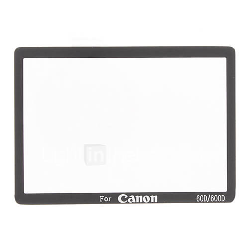 Camera LCD Glass Protective Cover for Canon 60D/600D