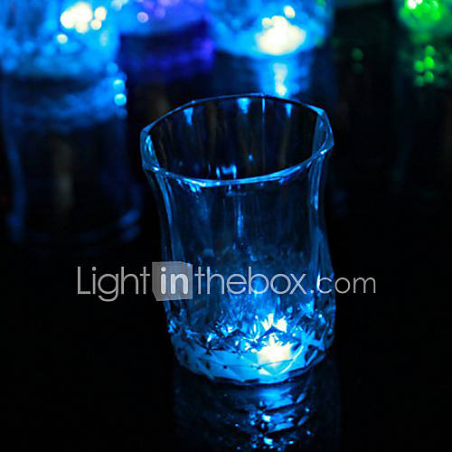 Color Flashing Small Pineapple Cup with LED Flash Light(1 PCS)