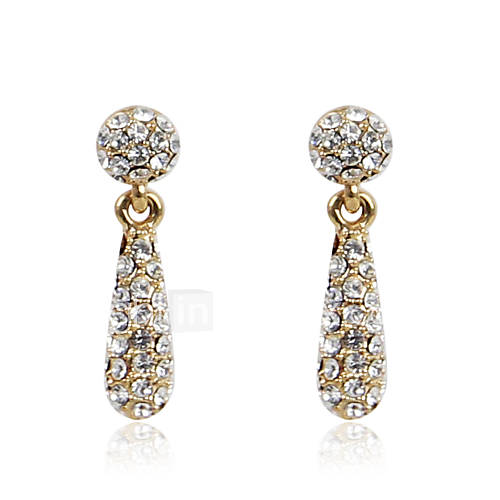 Fabulous Diamond Alloy Crystal Earrings