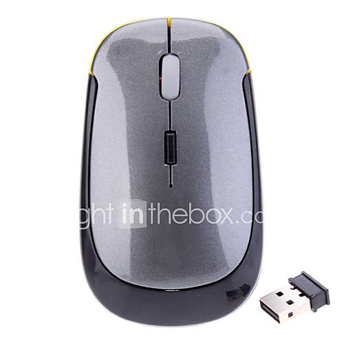 2.4GHz Free Moving 10M Receiving Distance Wireless Mouse(3 Colors)