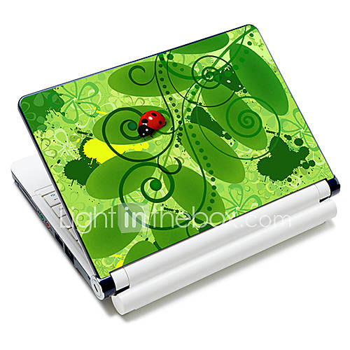 Ladybug Pattern Laptop Protective Skin Sticker For 10/15 Laptop 18345(15 suitable for below 15)