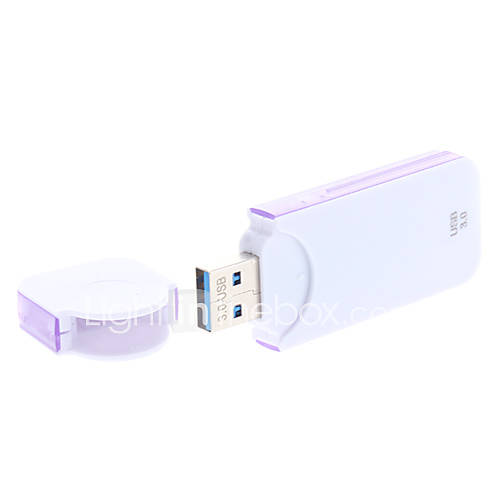 White And Purple Ring 3.0 USB Stick 8G