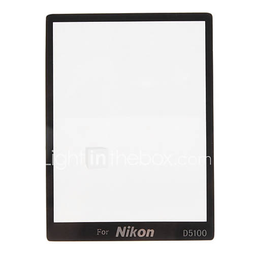 Camera LCD Glass Protective Cover for Nikon D5100