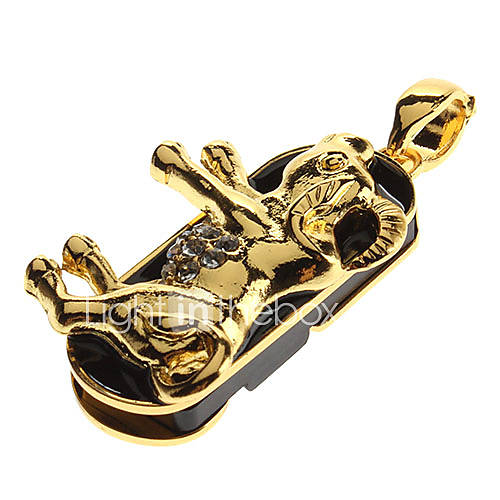 Taurus Shaped Metal Material USB Stick 16G