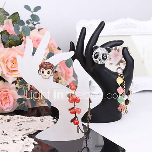 Fashion Resin Hand shaped Womens Jewelry Box