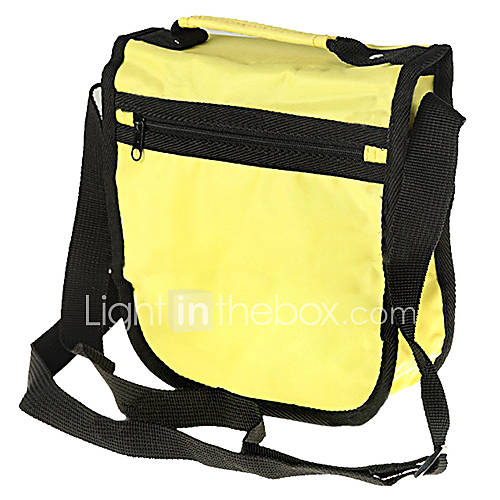 Waterproof Padded Soft Protective Carrying Bag Case M size with Velcro Closure for Digital Camera   Yellow