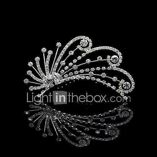 Amazing Alloy With Rhinestone Wedding Tiaras