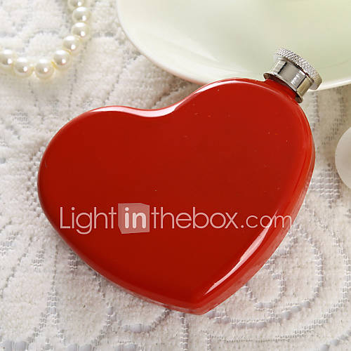 Pretty Heart Shaped 4 oz Flask