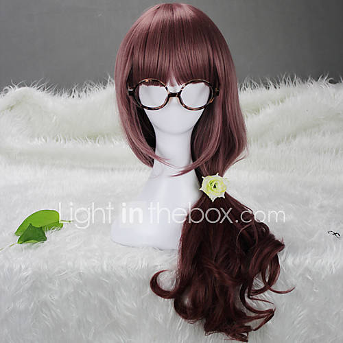 Brown Gradient 65cm Casual Lolita Wig