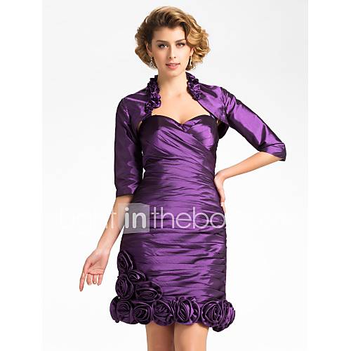 Nice Half Sleeve Taffeta Evening/Wedding Wrap/Jacket (More Colors)