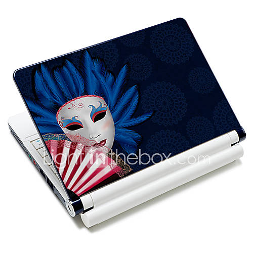 Cool Mask Pattern Laptop Protective Skin Sticker For 10/15 Laptop 18352(15 suitable for below 15)