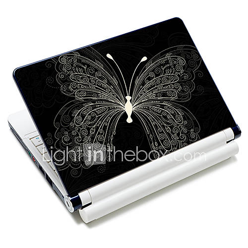 Cool Butterfly Pattern Laptop Notebook Cover Protective Skin Sticker For 10/15 Laptop 18315