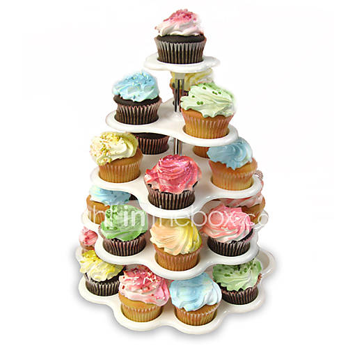 5 Tier Bakery Crafts Cupcake Stand