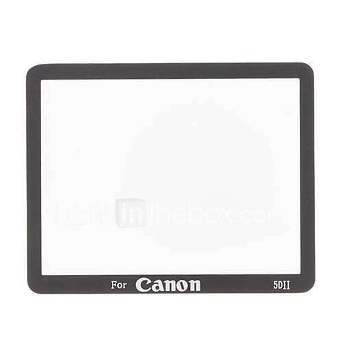 Camera LCD Glass Protective Cover for Canon 5DII