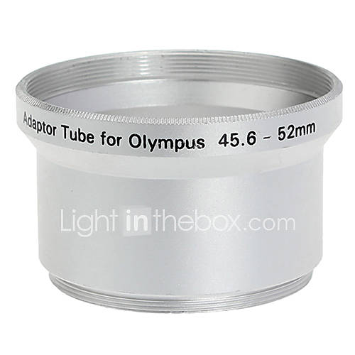 52mm Lens Tube Adapter for Olympus C 760/C 765/C 770/SP 500 Silver