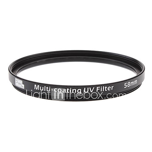 Multi coating UV Filter 58mm for Canon Nikon Sony and More