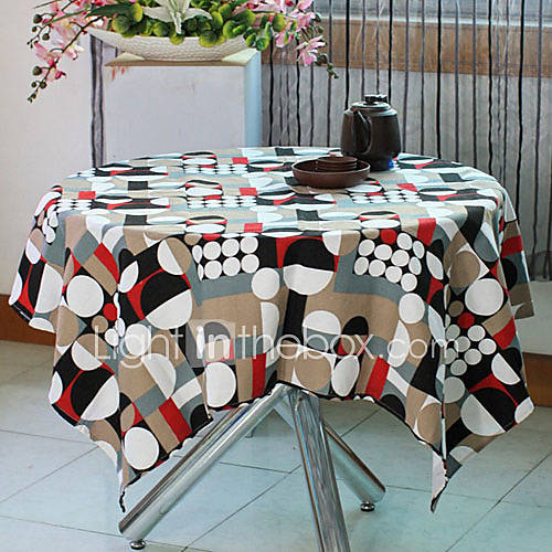 Pope Abstract Cotton Table Cloths