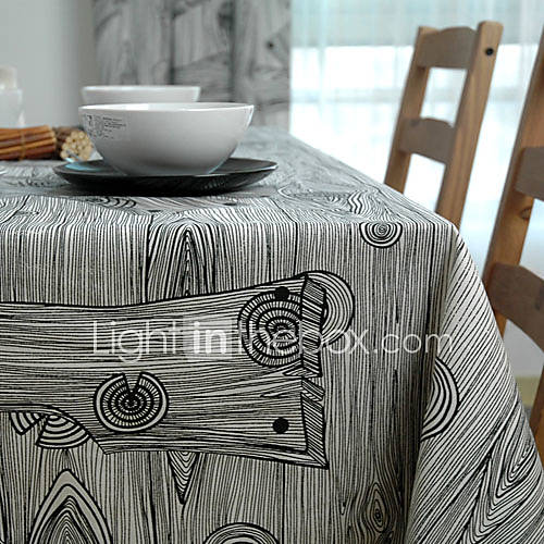 Polyester Cotton Blend Stripe Table Cloths