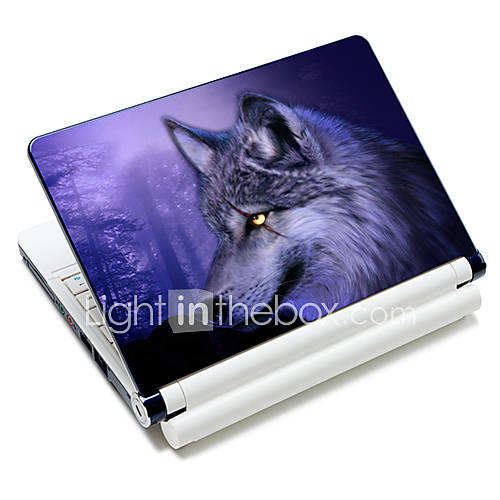 Wolf Pattern Laptop Protective Skin Sticker For 10/15 Laptop 18626(15 suitable for below 15)