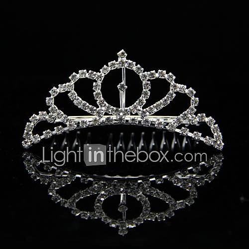 Gorgeous Alloy Rhinestones Wedding Bridal Tiara