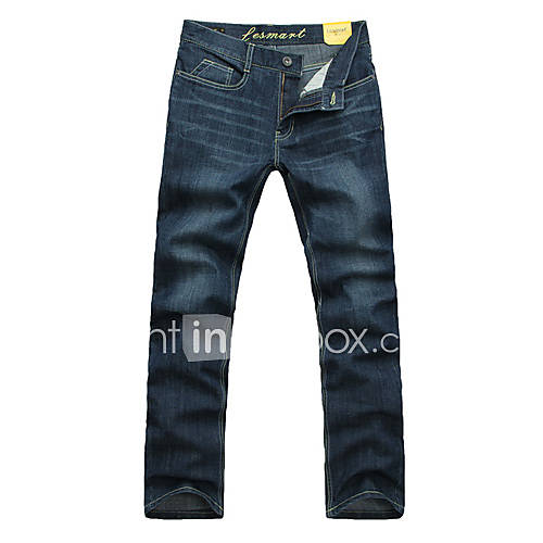 Mens Washing Spring season Straight Jeans