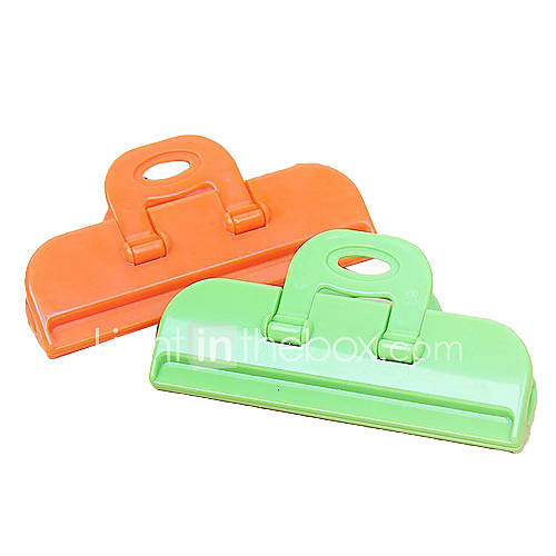 2PCS Multi fonction Sealing Clip(Random Color)