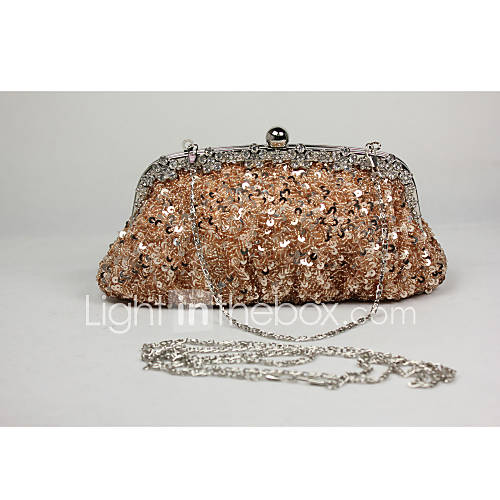 Womens Fashion Elegant Pearl Clutch