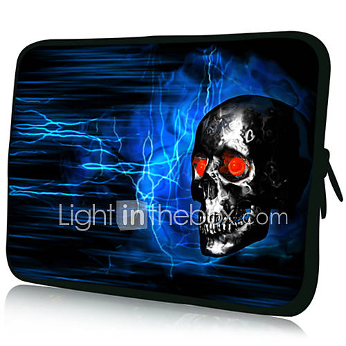 Phantom of SkullPattern Nylon Material Waterproof Sleeve Case for 11/13/15 LaptopTablet