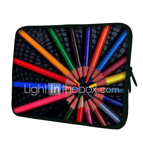 Color Pencils Pattern Waterproof Sleeve Case For 7/10/11/13/15 Laptop MN18036