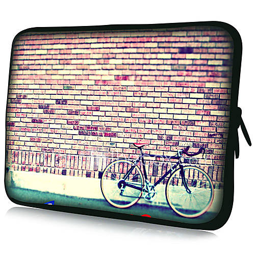 Bicycle Pattern Pattern Waterproof Sleeve Case For 7/10/11/13/15 LaptopTablet