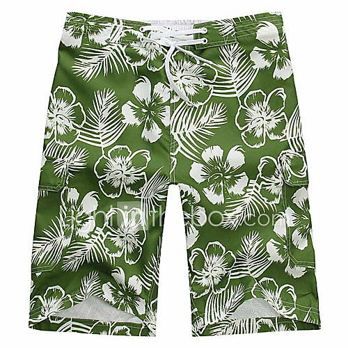 Mens Fashion Hawaii Beach Shorts