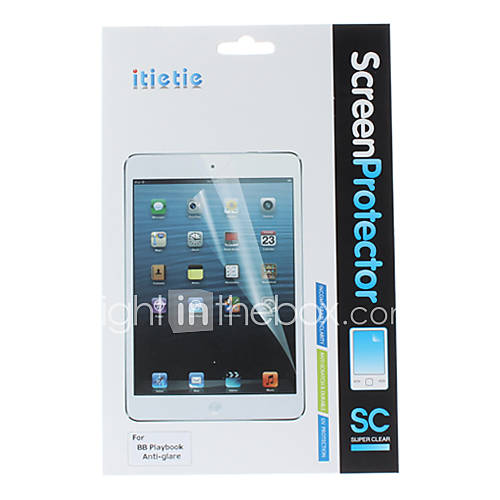 Frosted Screen Protector Kit for BlackBerry Playbook Anti glare (Transparent)