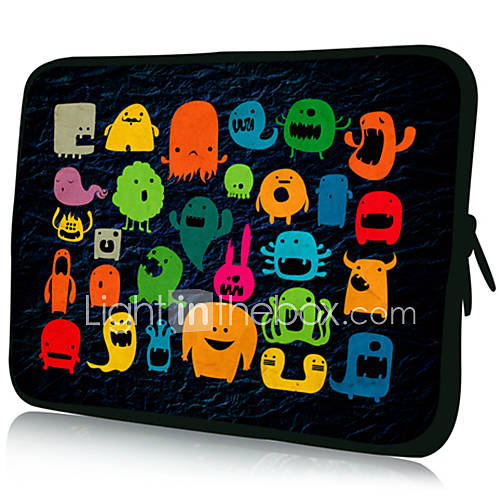 Funny Patterns Nylon Material Waterproof Sleeve Case for 11/13/15 LaptopTablet