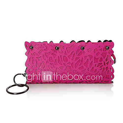 Ladys Fashion Cut Out Chain Clutch