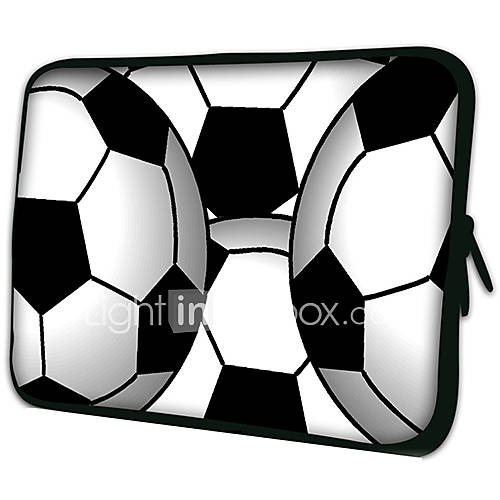 FootballPattern Nylon Material Waterproof Sleeve Case for 11/13/15 LaptopTablet