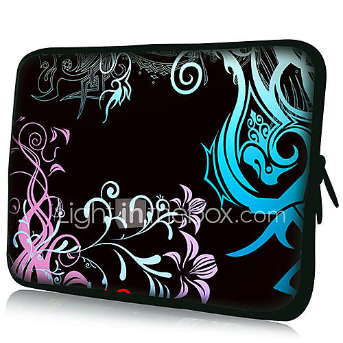 Flower Pattern Pattern Waterproof Sleeve Case For 7/10/11/13/15 LaptopTablet