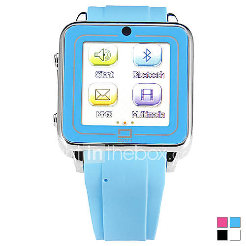 TW208 Youth Version  Graphic Ultra thin Watch Mobile Phones with 130MP Camera(4 Color Selectable)