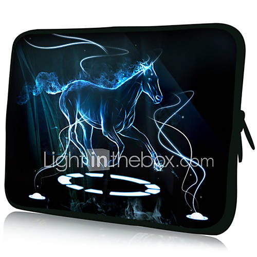 Phantom HorsePattern Nylon Material Waterproof Sleeve Case for 11/13/15 LaptopTablet