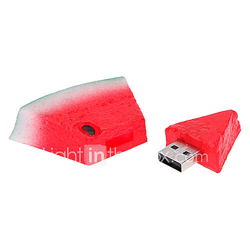 Watermelon Shaped USB 2.0 Flash Drive 2G