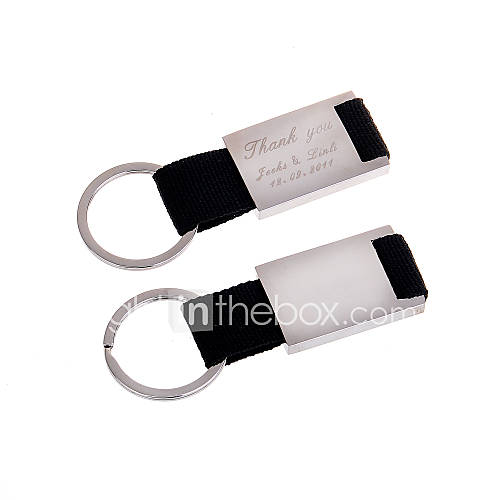 Personalized Key Ring Favor (Set of 4 Pieces)