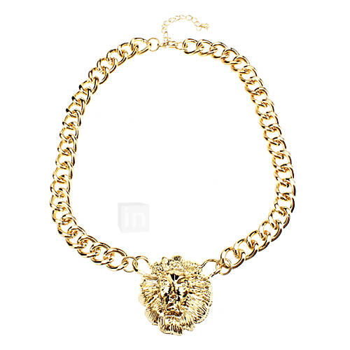 Lion Head Shaped Necklace