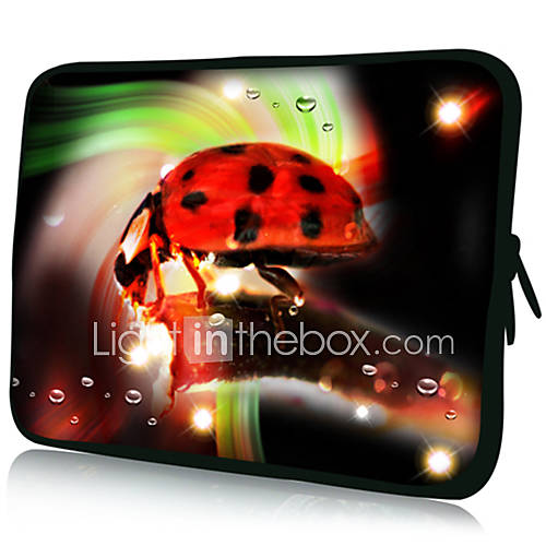 LadybugPattern Nylon Material Waterproof Sleeve Case for 11/13/15 LaptopTablet