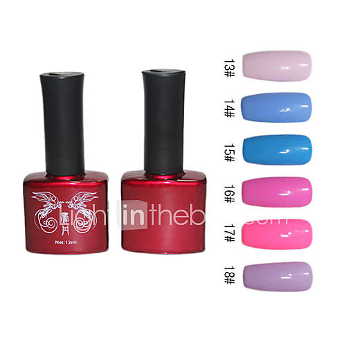 Natural Pure Color Nail UV Color Gel No.13 18 (12ml, 1PCS)